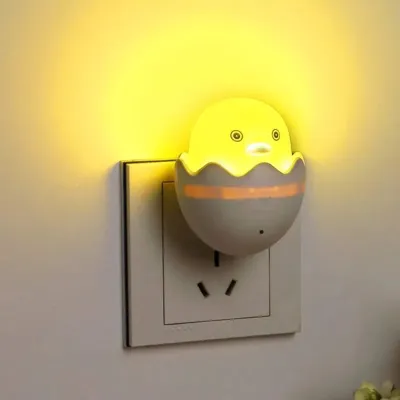 Duck Shaped Plug in LED Night Light Lamp 